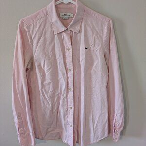 Vineyard Vines women's pink button down size 8